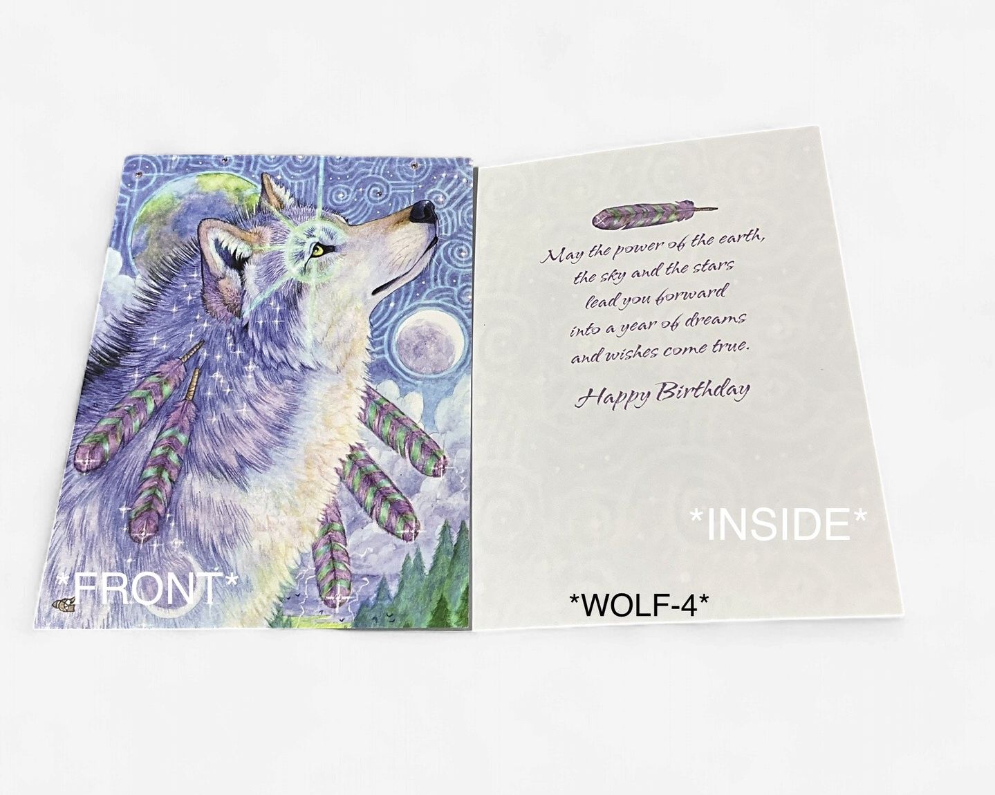 LEANIN TREE - HBD HORSES/ WOLVES/BEARS