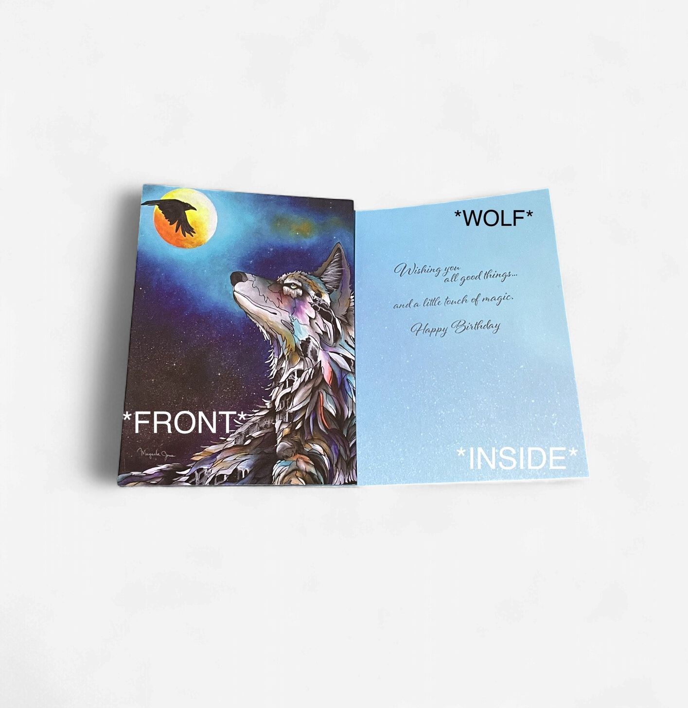 LEANIN TREE - HBD HORSES/ WOLVES/BEARS