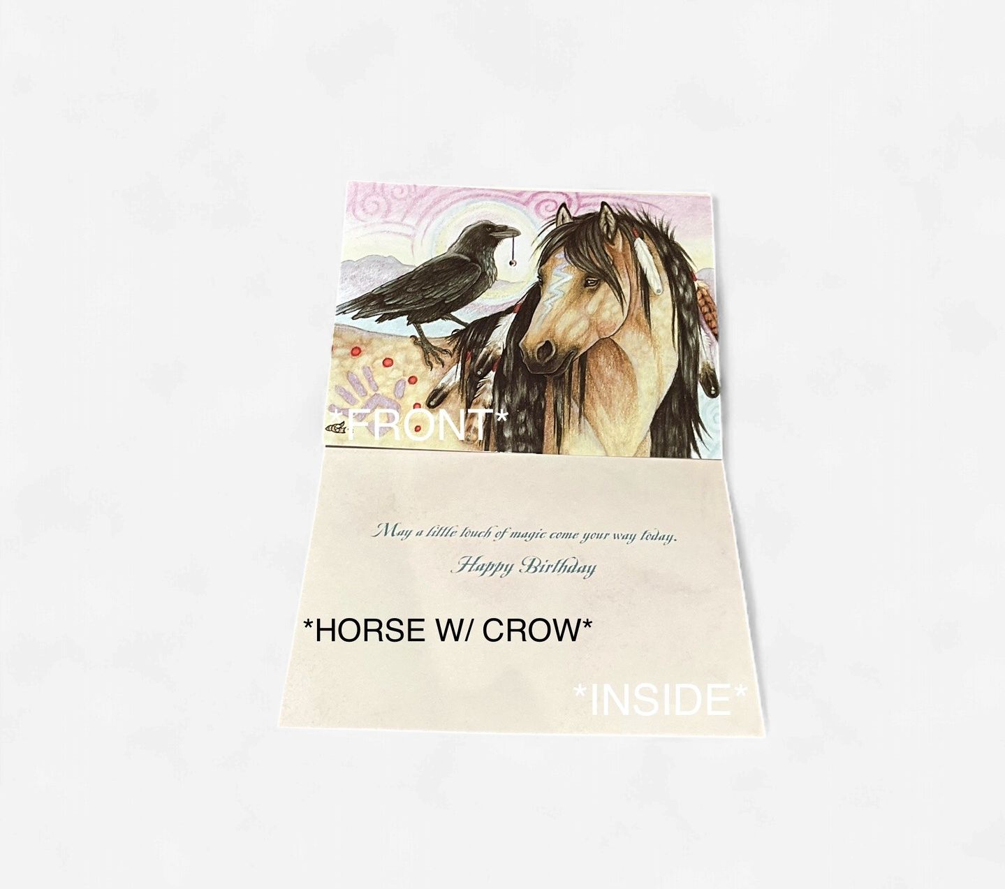 LEANIN TREE - HBD HORSES/ WOLVES/BEARS