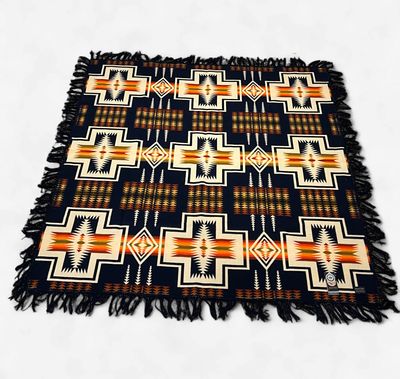 fringed napped shawl