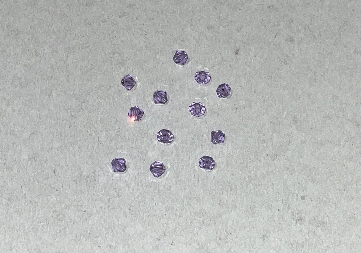 4 mm Cut Crystal Preciosa Beads