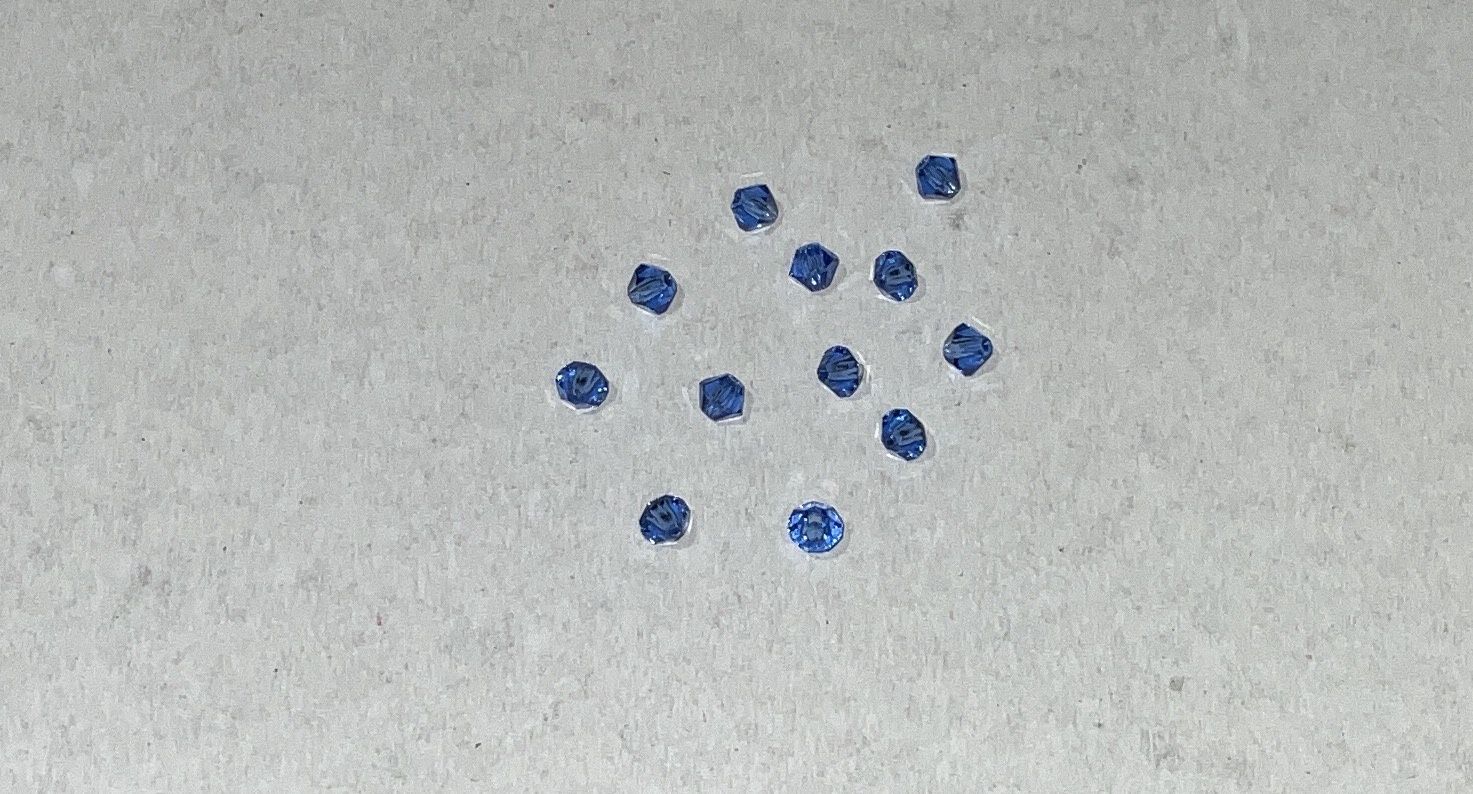 4 mm Cut Crystal Preciosa Beads