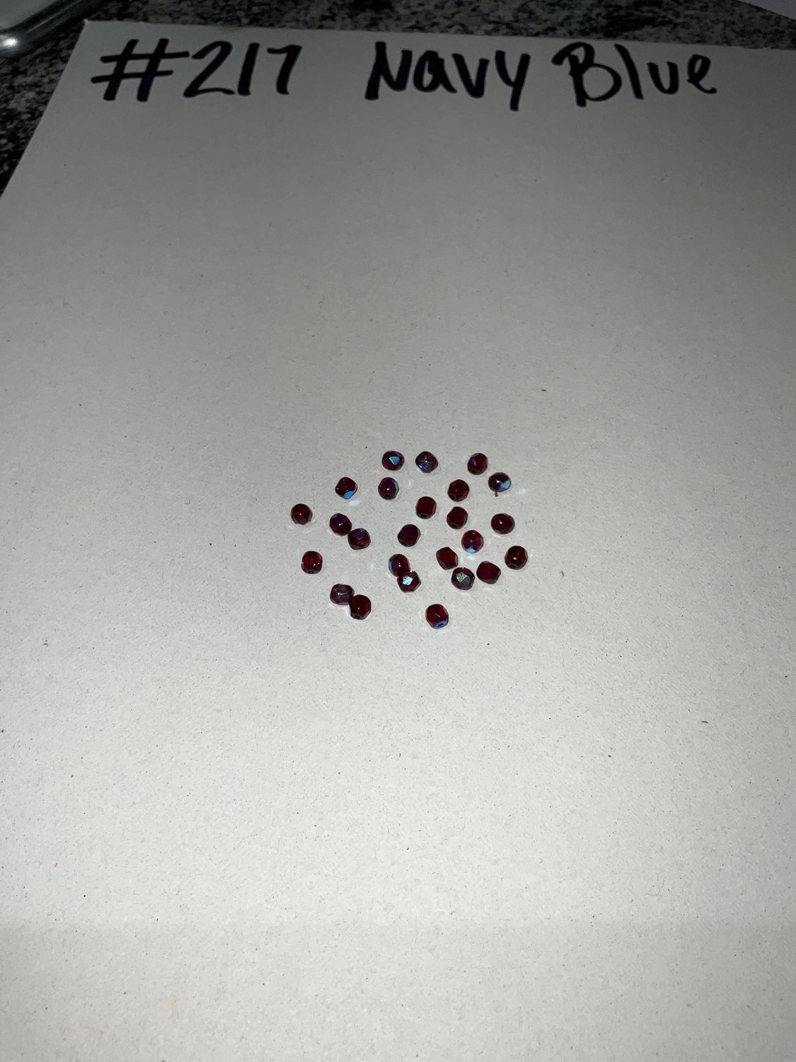 4mm Glass Fire Polish Beads AB