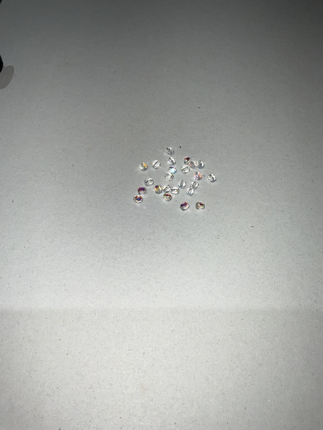 4mm Glass Fire Polish Beads AB