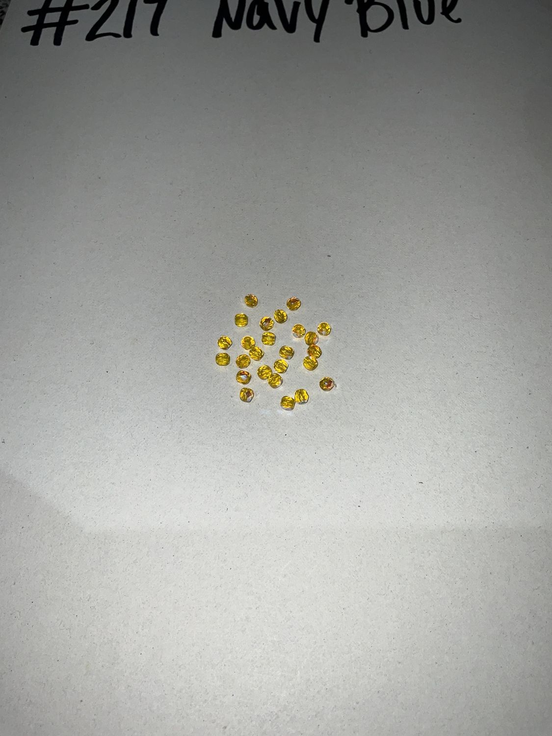 4mm Glass Fire Polish Beads AB