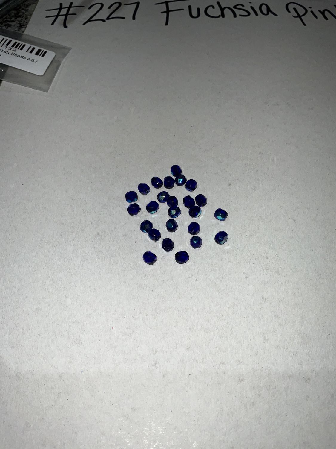 6mm Glass Fire Polish Beads AB