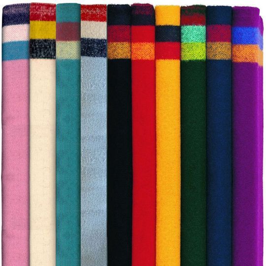 Purple 3 Band Broadcloth