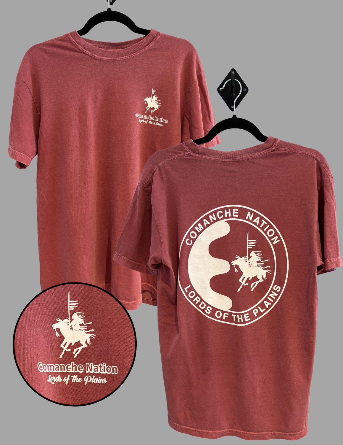 CN 'Lord of the Plains' Shirt, Color: Crimson, Size: Small
