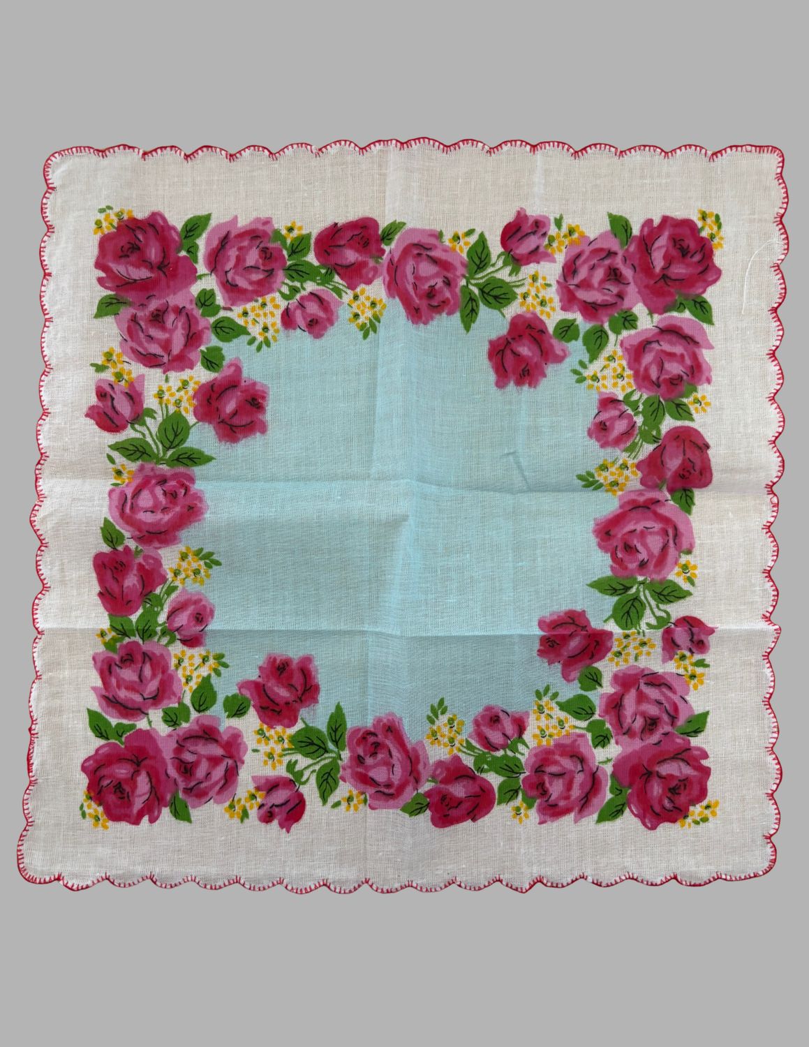 Floral Handkerchief
