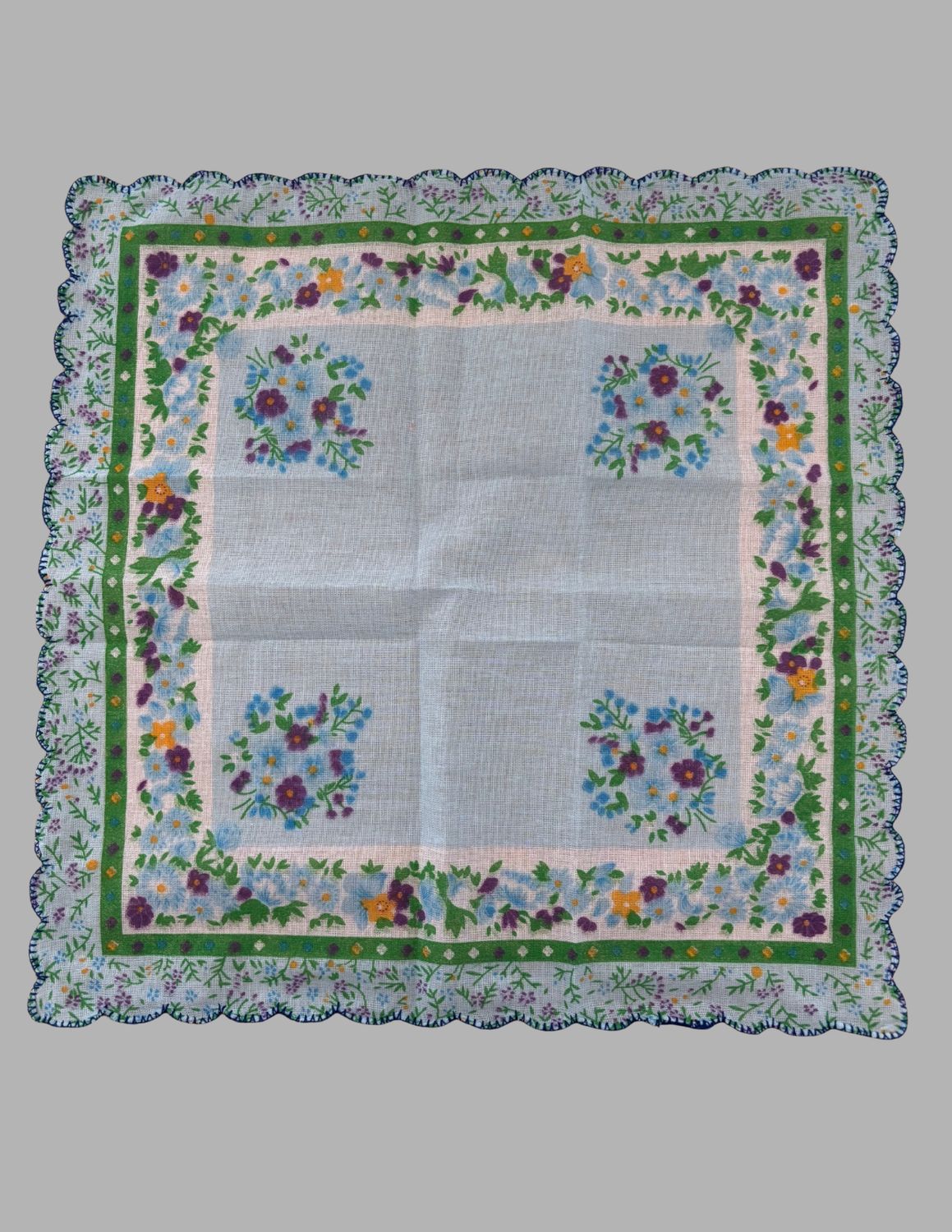 Floral Handkerchief