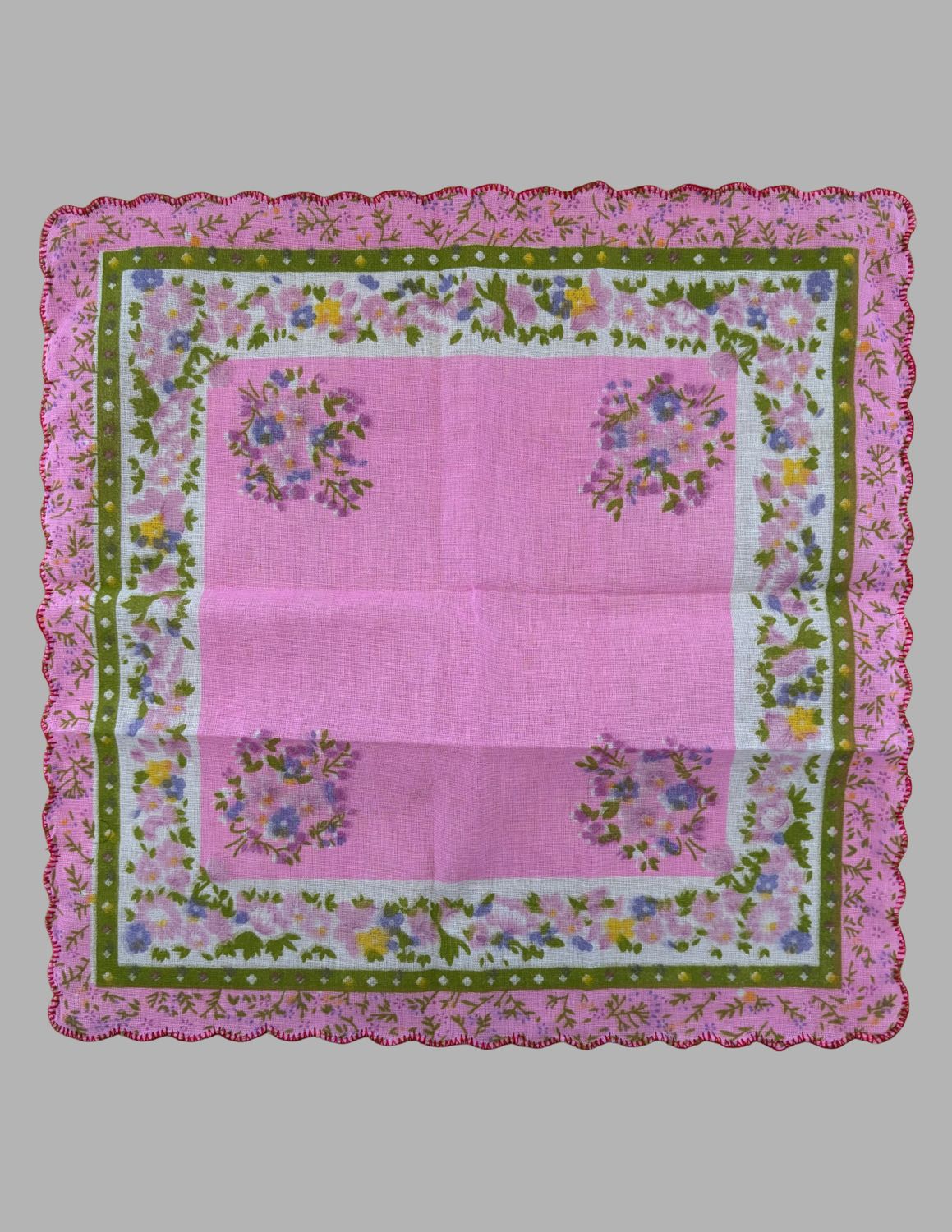 Floral Handkerchief