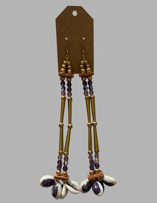 Gold Cones &amp; Leather Cowrie