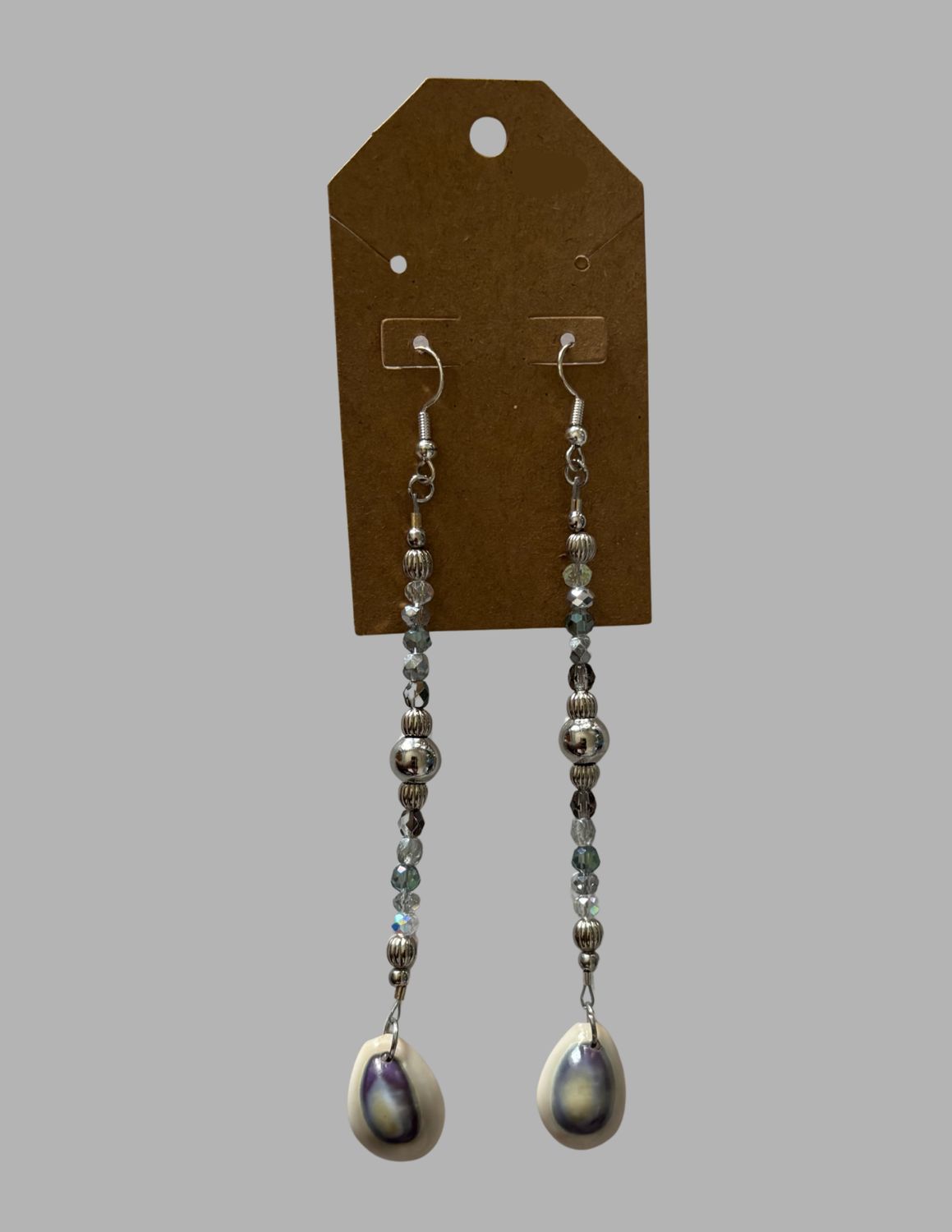 Medium Sized Cowrie Earrings