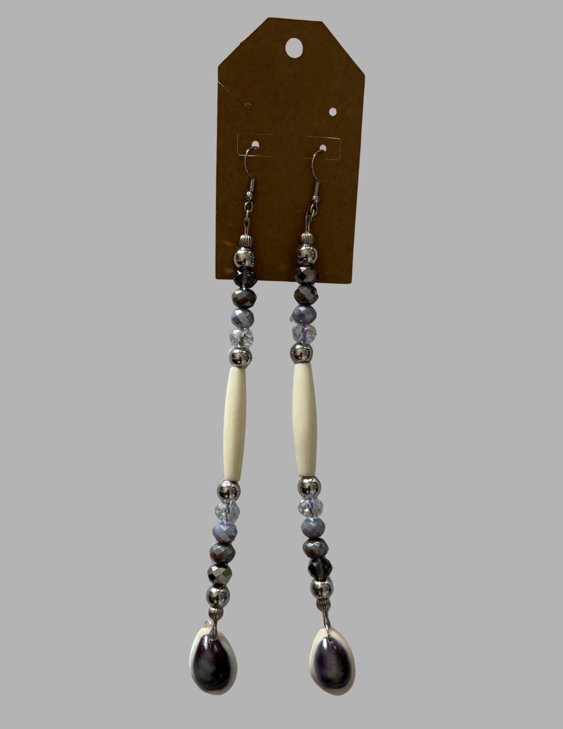 Medium Sized Cowrie Earrings