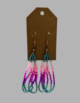 Small Beaded Earrings