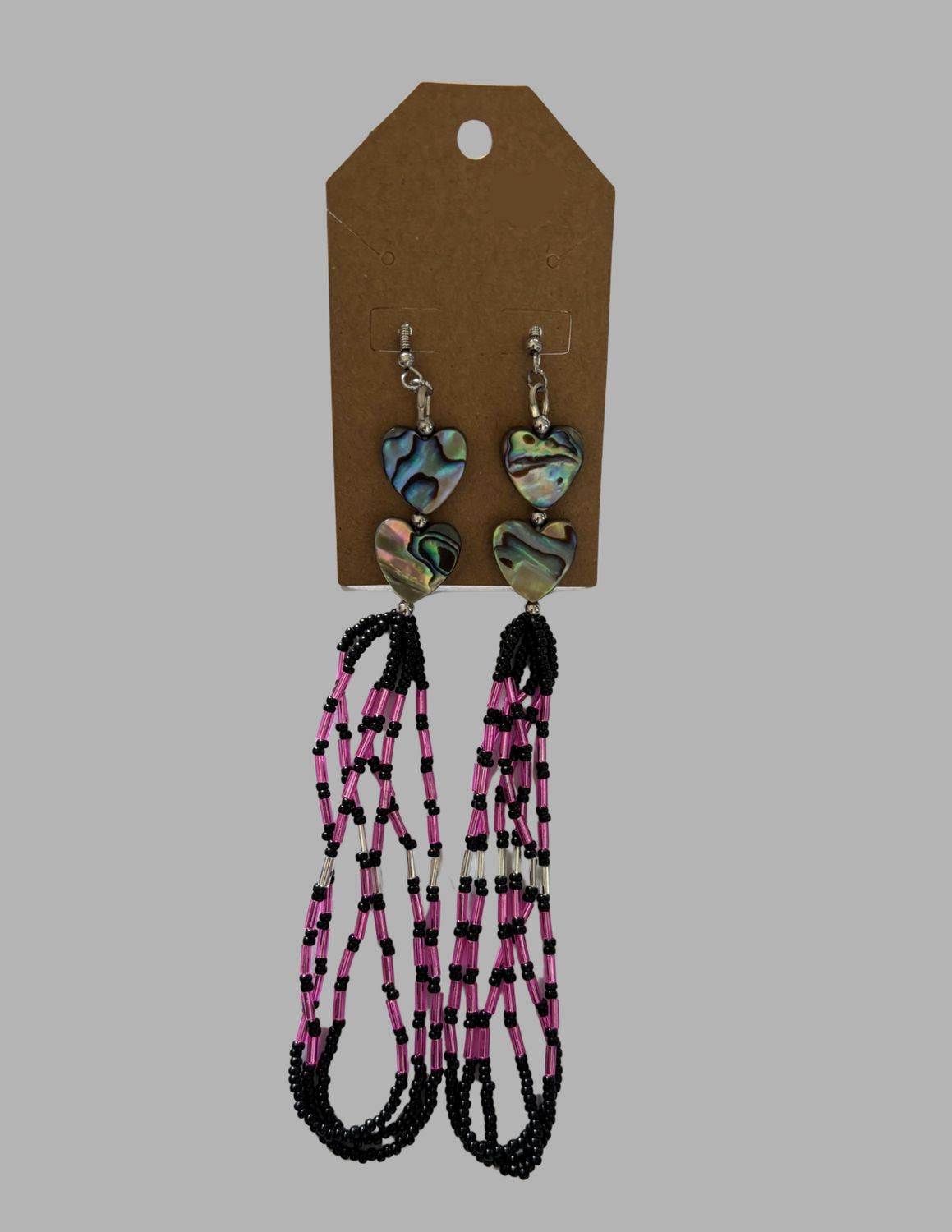 Medium Sized Beaded Earrings