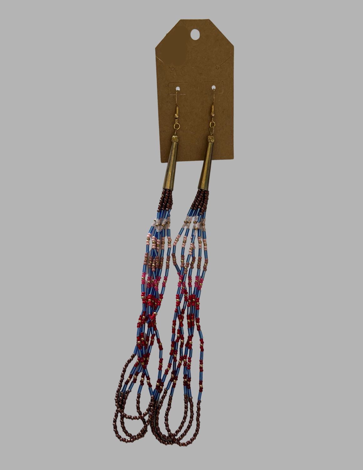Long Beaded Earrings