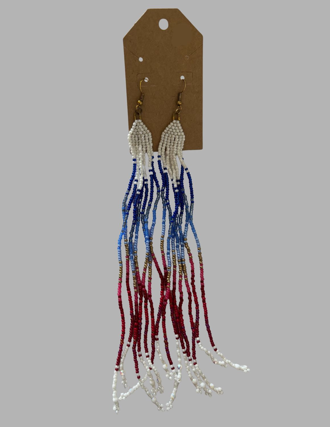 Long Beaded Earrings