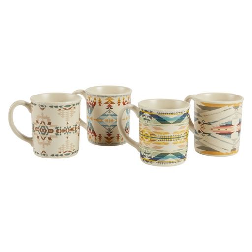 12oz Ceramic Mug Set, Colour: high desert collection