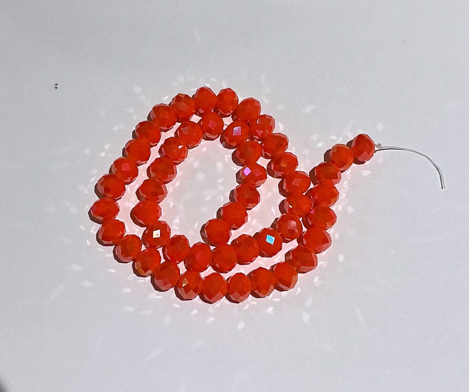Solid Acrylic Beads 8mm - 50 pc