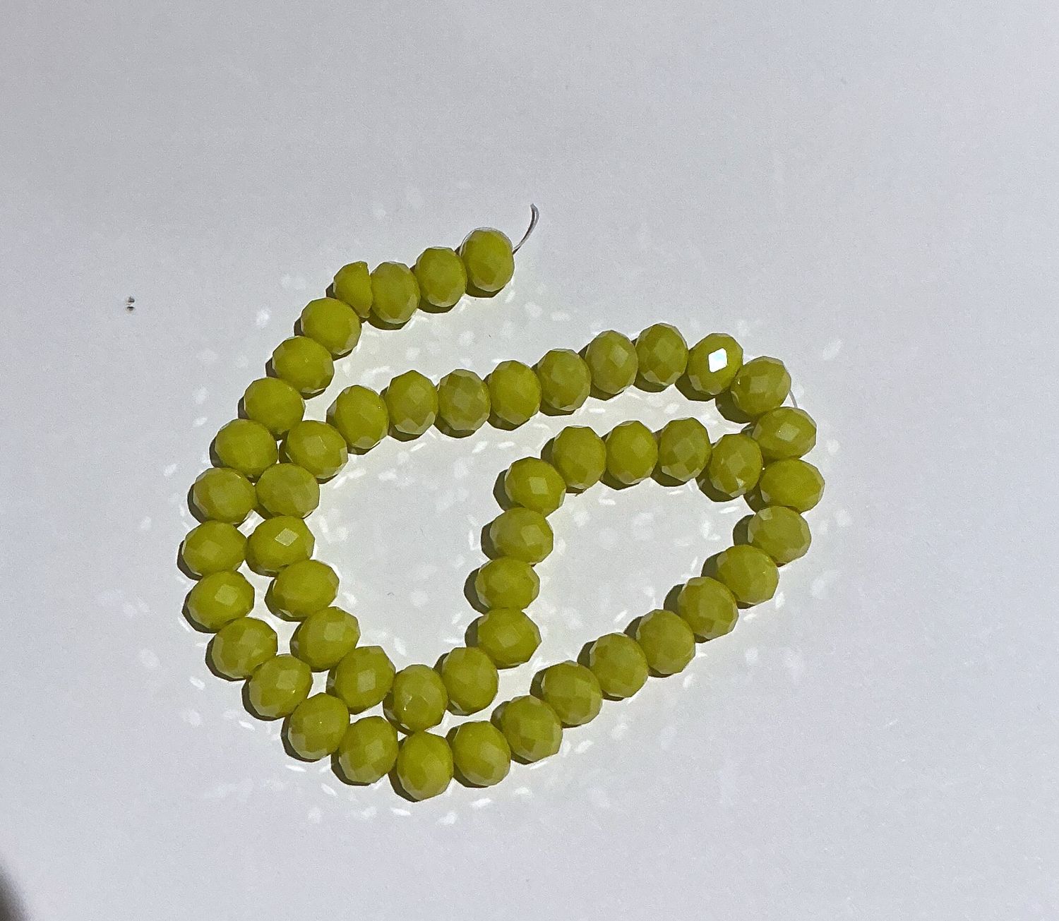 Solid Acrylic Beads 8mm - 50 pc