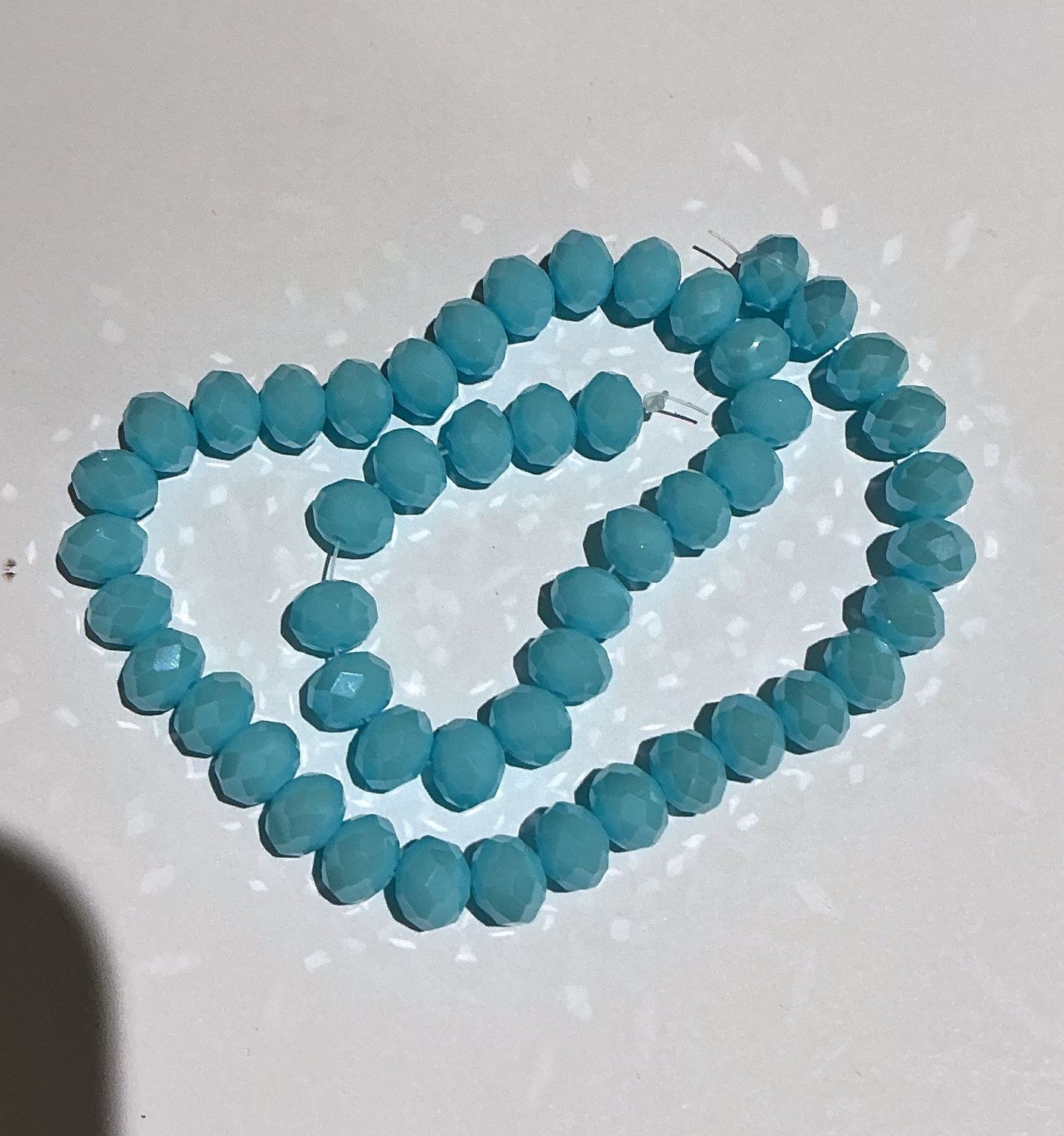Solid Acrylic Beads 8mm - 50 pc