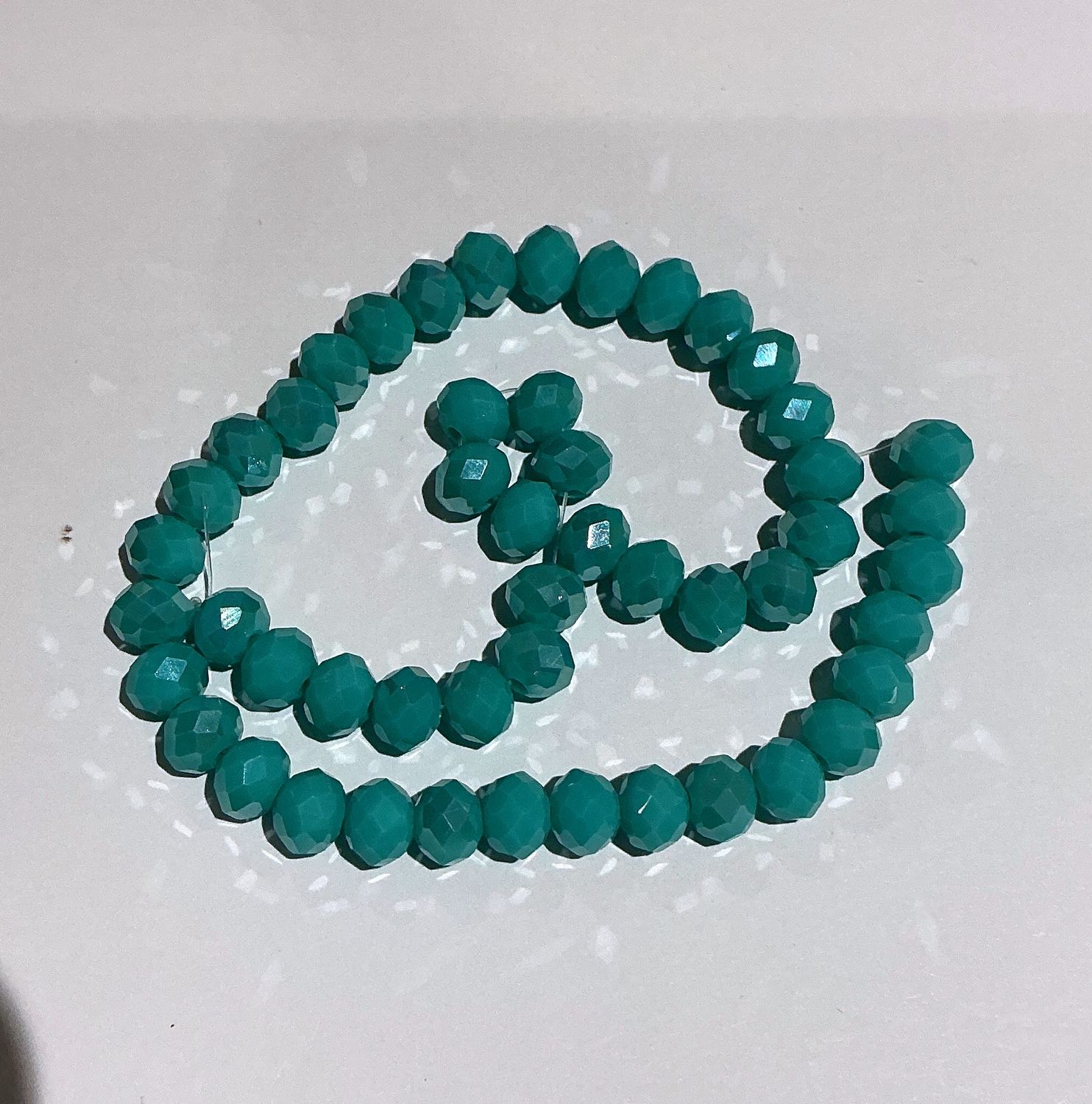Solid Acrylic Beads 8mm - 50 pc