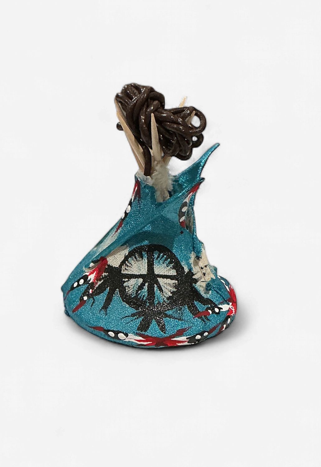 Mini Hand Painted Tipi