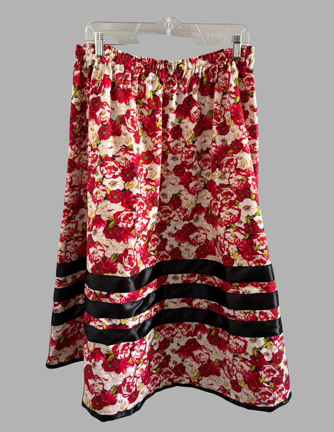 Ribbon Skirts - J Hunter Co., Style: Roses - Three Ribbon