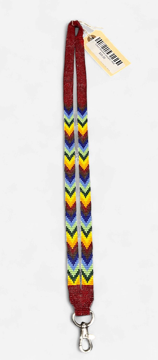 Czech Beaded Lanyard