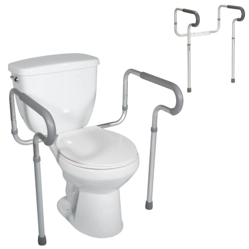 Barre d'appui de sécurité pour toilette