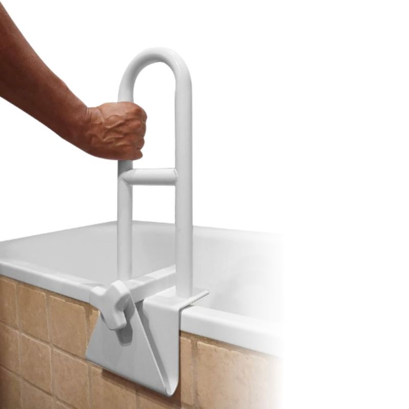 Poignée d'appui parallèle pour le bain ajustable