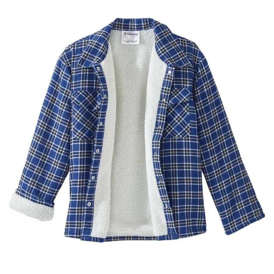 Veste doublée homme boutonnière aimantée