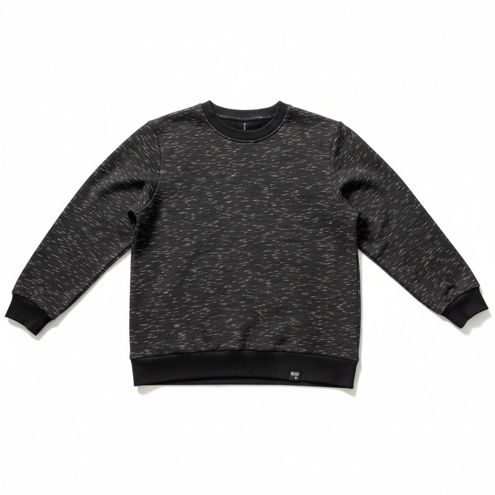 Chandail adapté homme hiver style ouaté noir