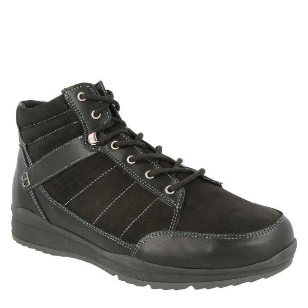 Botte à lacets Tilbrook de Easy B noire pour homme