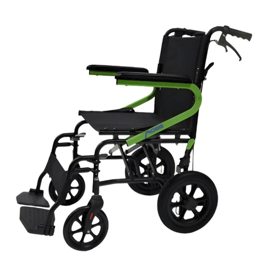 Fauteuil de transport vert lime