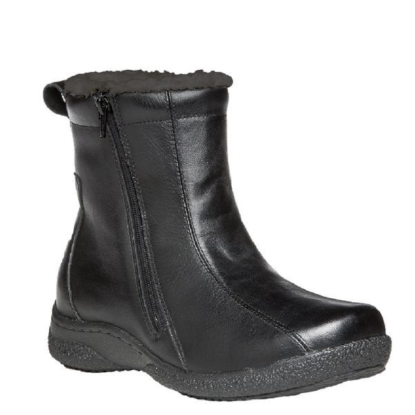 Botte à glissière Hope de Propet noire pour femme