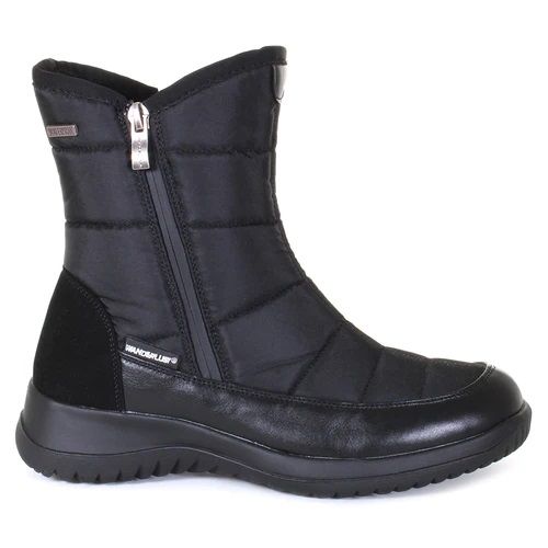 Botte femme à glissière Lindsay de Wanderlust noire