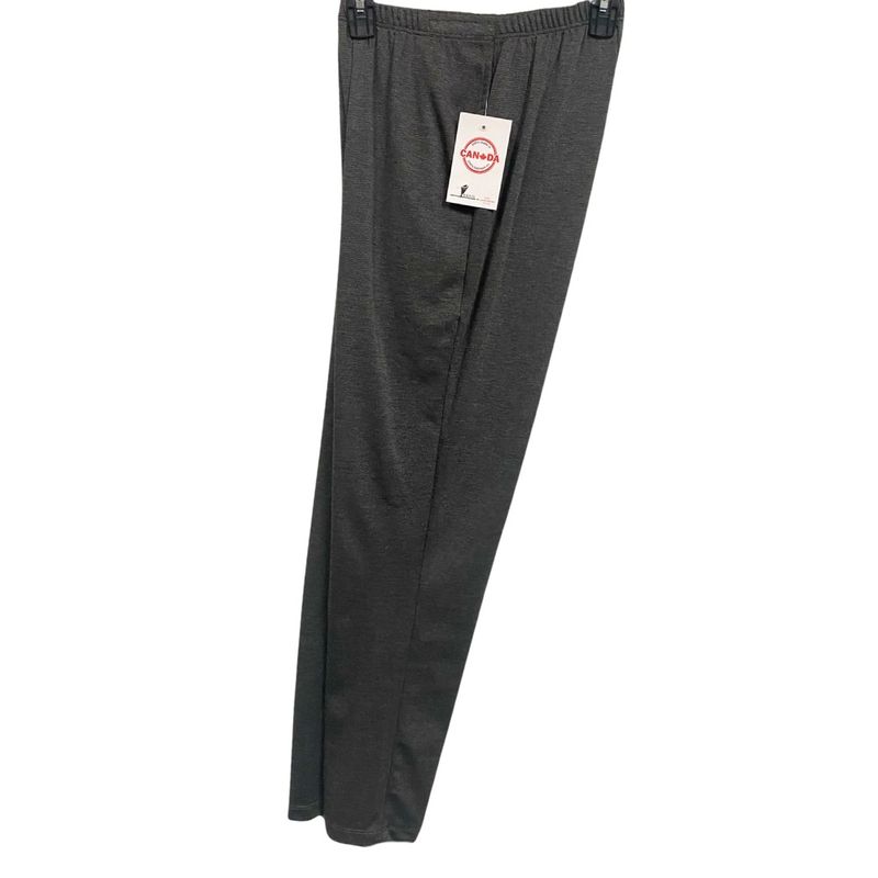 Pantalon adapté pour femmes - Tricot charcoal | Ouverture aux côtés