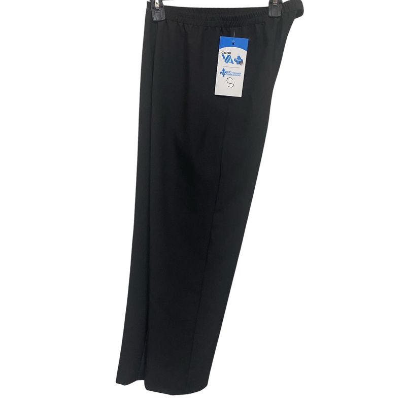 Pantalon adapté pour hommes - Polyester noir | Ouverture à l'arrière