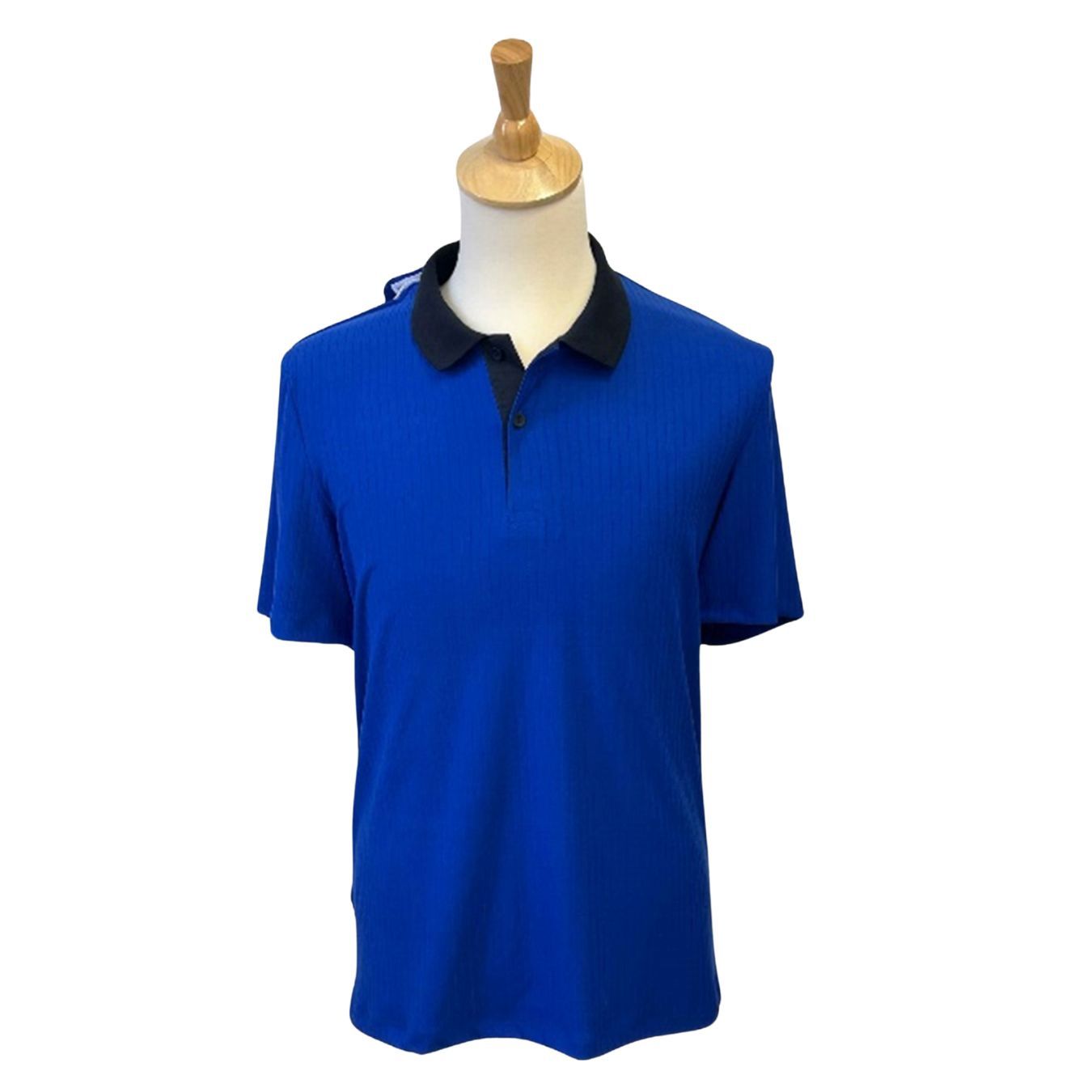Polo adapté manches courtes bleu royal