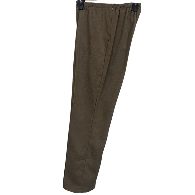 Pantalon adapté pour femmes - Polyester sable | Ouverture aux côtés