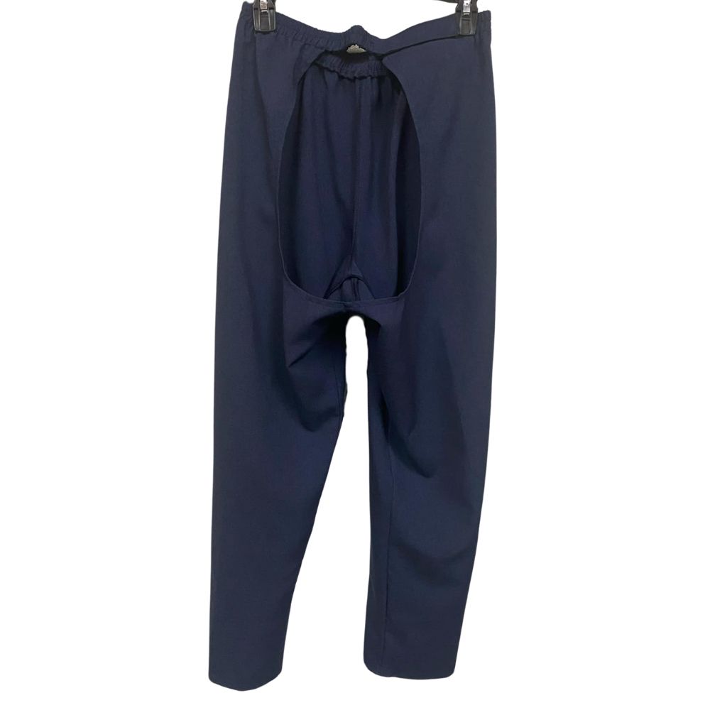 Pantalon adapté pour femmes - Polyester marine | Ouverture à l'arrière