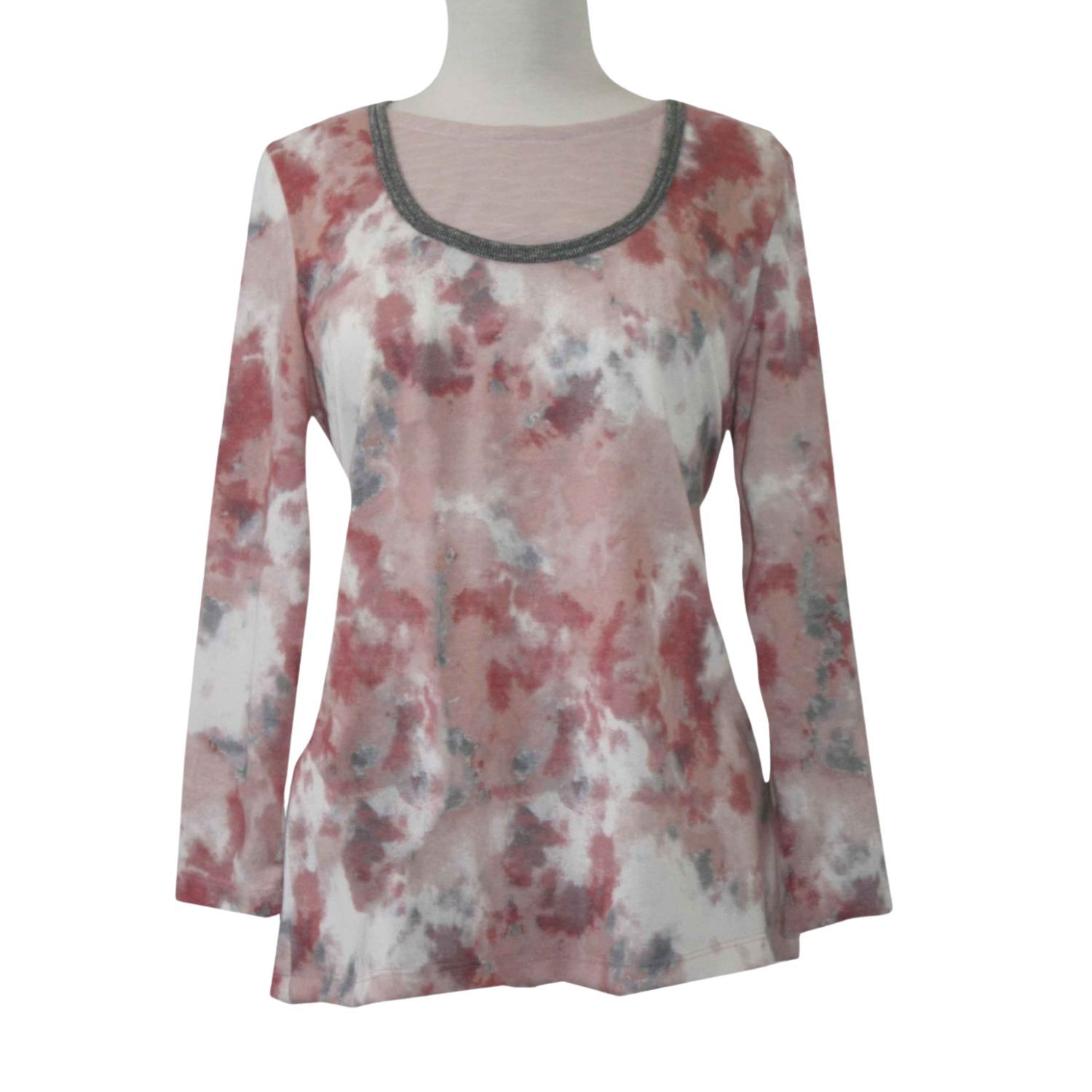 Chandail adapté femme hiver fausse camisole blush