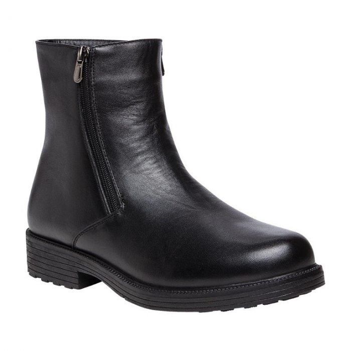 Botte à glissière Troy de Propet noire pour homme