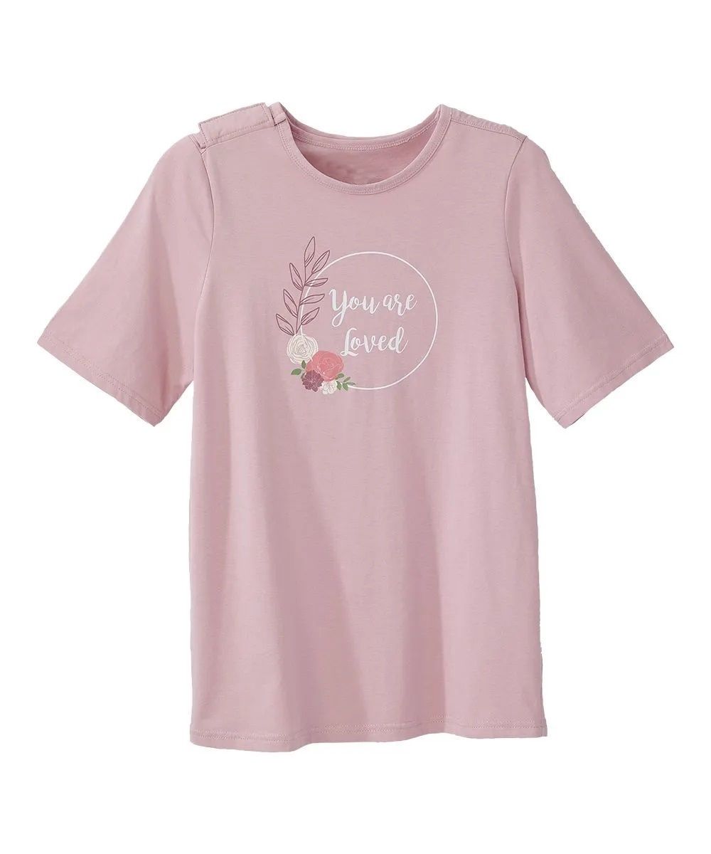 Chandail adapté manches courtes You are Loved