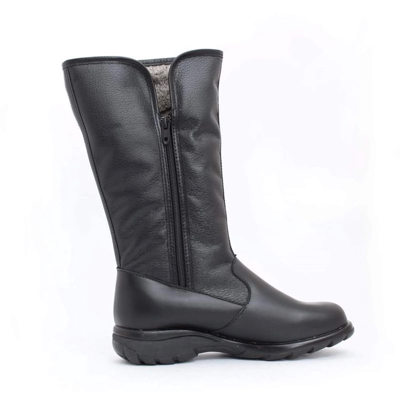 Botte à glissière Shelter de Toe Warmer noire pour femme