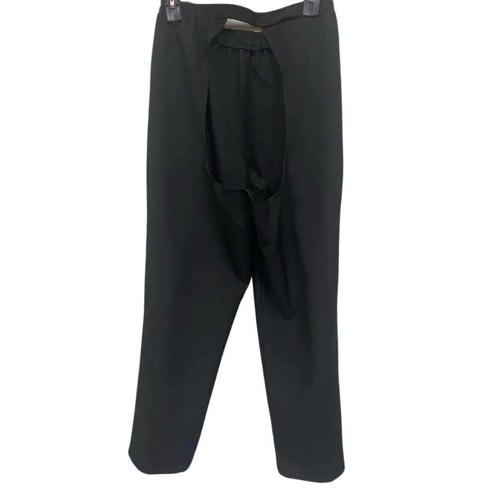 Pantalon adapté pour femmes - Polyester noir | Ouverture à l'arrière