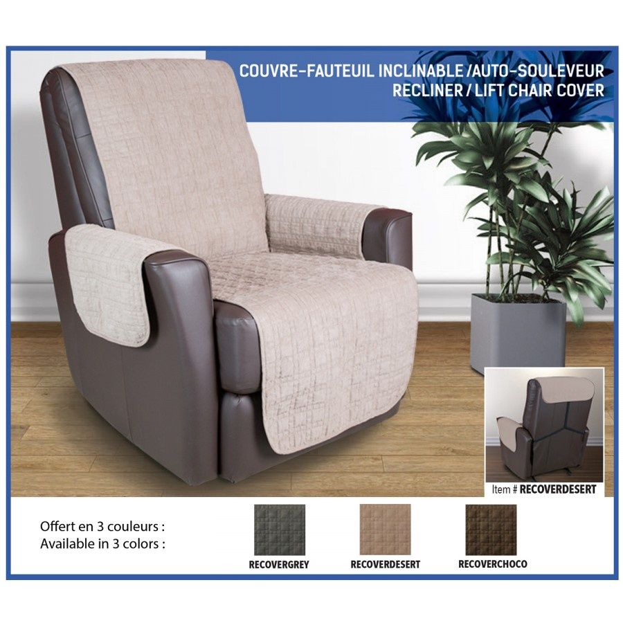 Housse imperméable pour fauteuil lève-personne