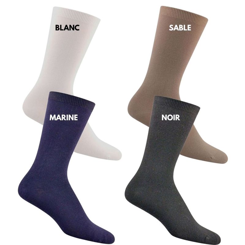 Bas diabétique en fibre de bambou Natur Well's Simcan